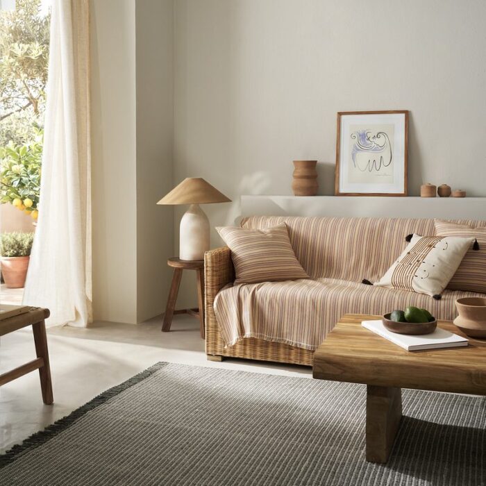 Ριχτάρι Τετραθέσιου 180x350cm GOFIS HOME  Nymeria 80's Orange 574/03 - Image 6