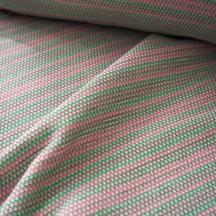 Ριχτάρι Τετραθέσιου 180x350cm GOFIS HOME  Nymeria Pink Stripe 574/17 - Image 2