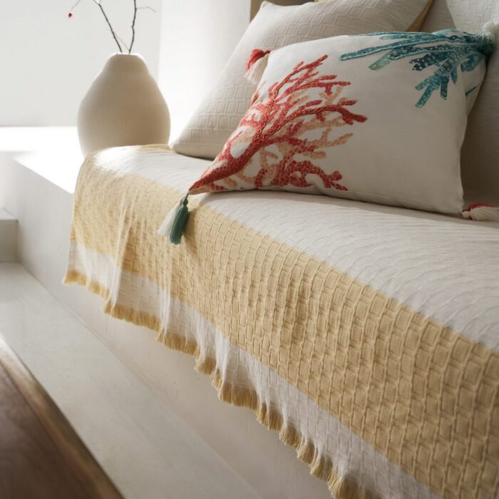 Ριχτάρι Διθέσιου 180x250cm GOFIS HOME  Solenne Sun Yellow 591/04 - Image 3