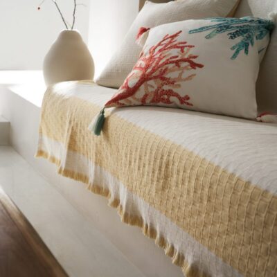 Ριχτάρι Τριθέσιου 180x300cm GOFIS HOME Solenne Sun Yellow 591/04 - Image 3