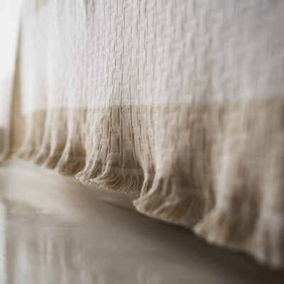 Ριχτάρι Τετραθέσιου 180x350cm GOFIS HOME Solenne Almond Beige 591/06 - Image 4