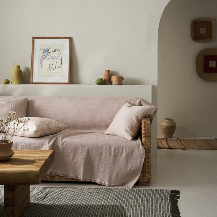 Ριχτάρι Πολυθρόνας 180x175cm GOFIS HOME  Calyra Warm Beige 654/21