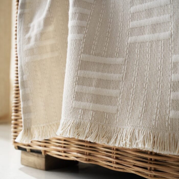 Ριχτάρι Διθέσιου 180x250cm GOFIS HOME  Calyra Natural Beige 654/06 - Image 5