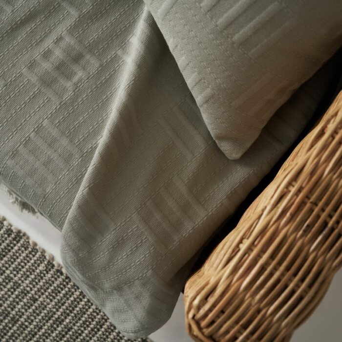 Ριχτάρι Διθέσιου 180x250cm GOFIS HOME  Calyra Smoke Green 654/07 - Image 2