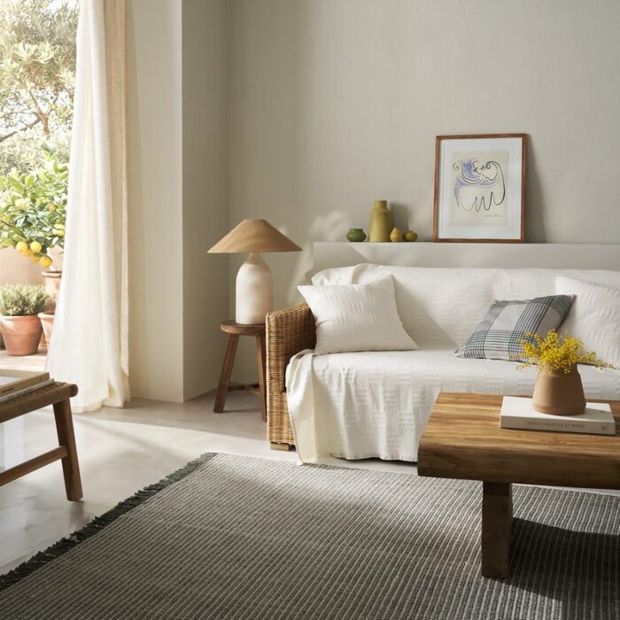 Ριχτάρι Τριθέσιου 180x300cm GOFIS HOME  Calyra Ivory  654/05 - Image 5