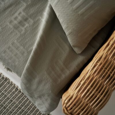 Ριχτάρι Τριθέσιου 180x300cm GOFIS HOME Calyra Smoke Green 654/07 - Image 2