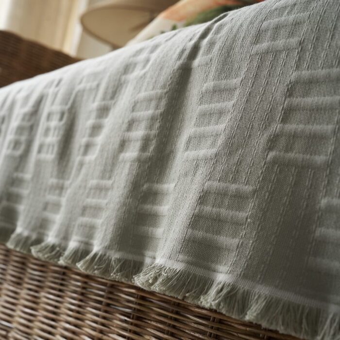 Ριχτάρι Τριθέσιου 180x300cm GOFIS HOME  Calyra Smoke Green 654/07 - Image 5