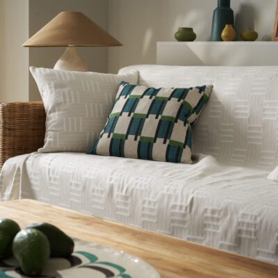 Ριχτάρι Τετραθέσιου 180x350cm GOFIS HOME Calyra Natural Beige 654/06 - Image 4