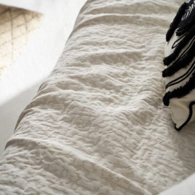 Ριχτάρι Διθέσιου 180x250cm GOFIS HOME Francis Natural Beige 729/06 - Image 2