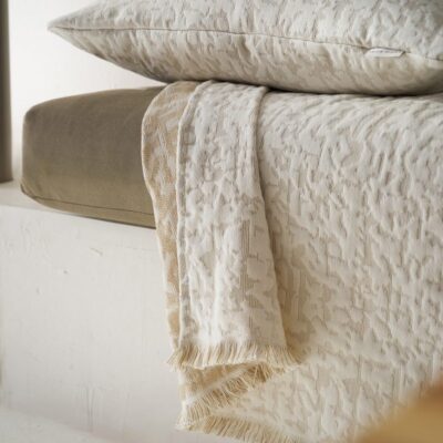 Ριχτάρι Διθέσιου 180x250cm GOFIS HOME Francis Natural Beige 729/06 - Image 4