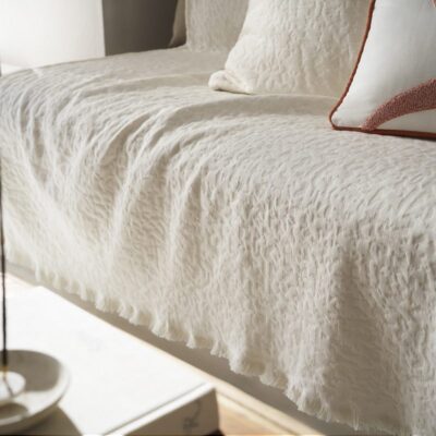 Ριχτάρι Τριθέσιου 180x300cm GOFIS HOME Francis Moon Ecru 729/05 - Image 4