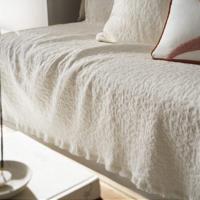 Ριχτάρι Τετραθέσιου 180x350cm GOFIS HOME  Francis Moon Ecru 729/05 - Image 4