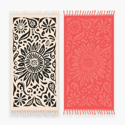 NEF NEF HOMEWARE ΠΕΤΣΕΤΑ ΘΑΛΑΣΣΗΣ HAZARD 80X160, 100% BAMBAKI
