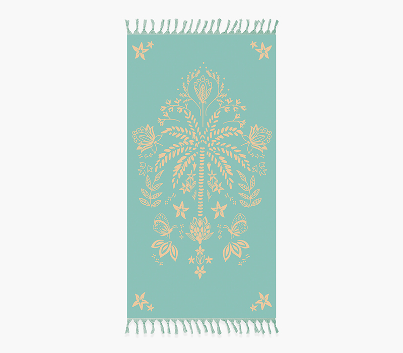NEF NEF HOMEWARE ΠΕΤΣΕΤΑ ΘΑΛΑΣΣΗΣ ORIENTAL 80X160, 100% BAMBAKI