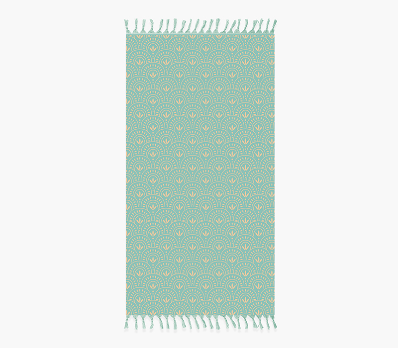 NEF NEF HOMEWARE ΠΕΤΣΕΤΑ ΘΑΛΑΣΣΗΣ ROYAL 80X160, 100% BAMBAKI