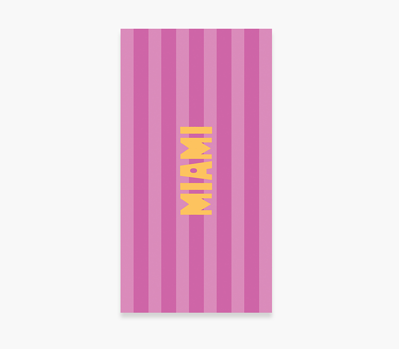 NEF NEF HOMEWARE ΠΕΤΣΕΤΑ ΘΑΛΑΣΣΗΣ MIAMI 80X160, 100% BAMBAKI
