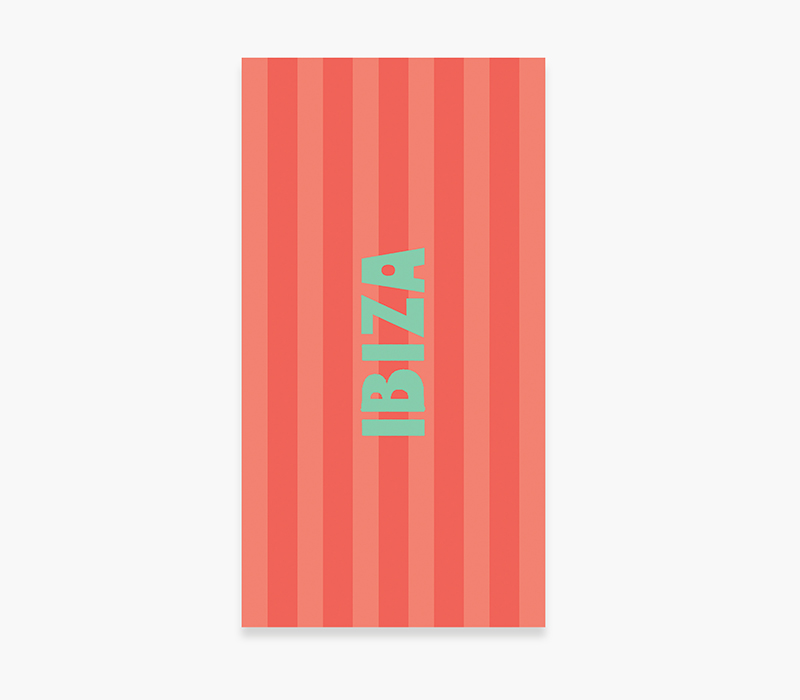 NEF NEF HOMEWARE ΠΕΤΣΕΤΑ ΘΑΛΑΣΣΗΣ IBIZA 80X160, 100% BAMBAKI
