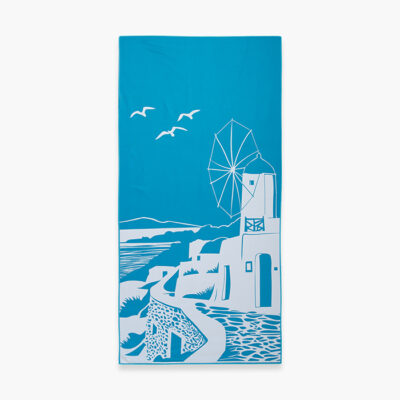 NEF NEF HOMEWARE ΠΕΤΣΕΤΑ ΘΑΛΑΣΣΗΣ MY ISLAND BLUE 80X160, 100% ΜΙΚΡΟΙΝΕΣ