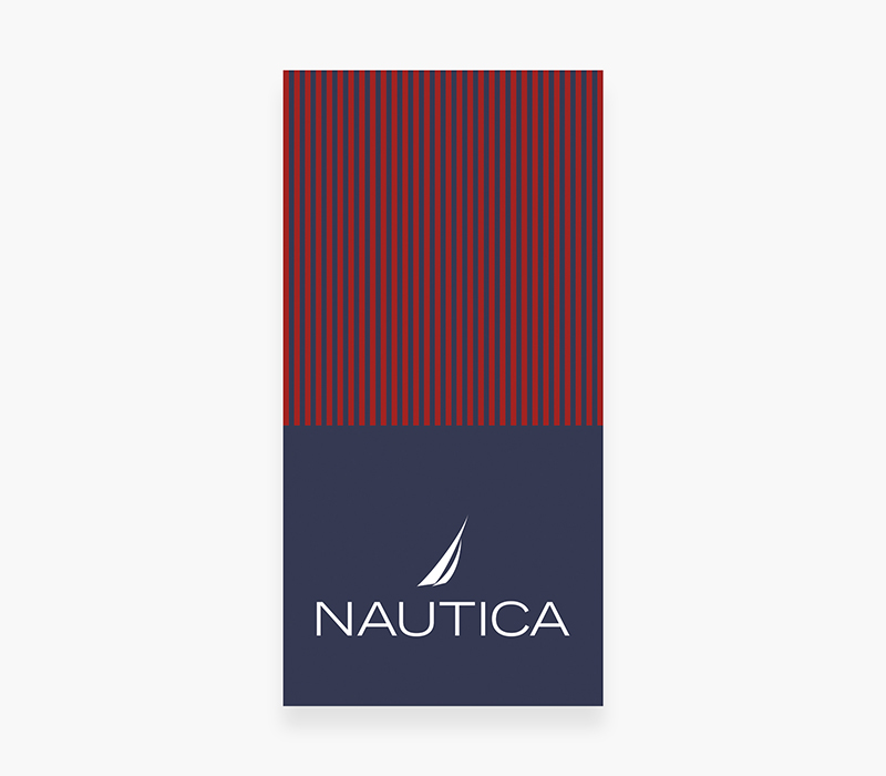 NAUTICA ΠΕΤΣΕΤΑ ΘΑΛΑΣΣΗΣ NAUTICA-NAU EXPRESS 80X160, 100% BAMBAKI