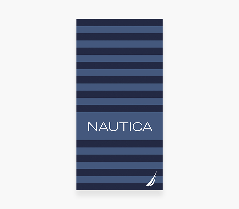 NAUTICA ΠΕΤΣΕΤΑ ΘΑΛΑΣΣΗΣ NAUTICA-NAU TRUST 80X160, 100% BAMBAKI