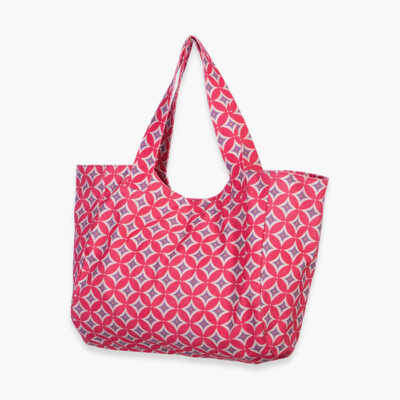 NEF NEF HOMEWARE ΤΣΑΝΤΑ ΘΑΛΑΣΣΗΣ SPARKLE 41X39X24, 100% ΒΑΜΒΑΚΙ - Image 2