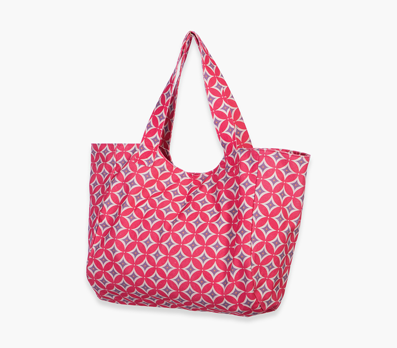 NEF NEF HOMEWARE ΤΣΑΝΤΑ ΘΑΛΑΣΣΗΣ SPARKLE 41X39X24, 100% ΒΑΜΒΑΚΙ - Image 2