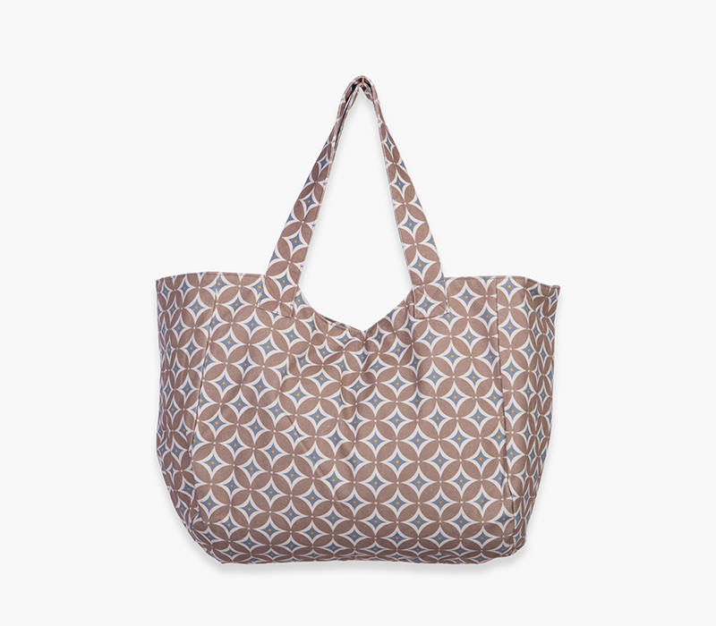 NEF NEF HOMEWARE ΤΣΑΝΤΑ ΘΑΛΑΣΣΗΣ SPARKLE 41X39X24, 100% ΒΑΜΒΑΚΙ - Image 3