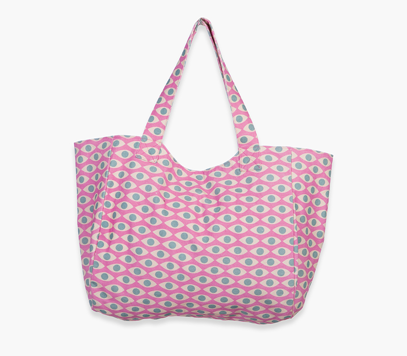 NEF NEF HOMEWARE ΤΣΑΝΤΑ ΘΑΛΑΣΣΗΣ OPTIMAL 41X39X24, 100% ΒΑΜΒΑΚΙ - Image 2