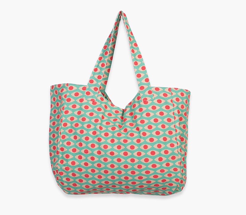 NEF NEF HOMEWARE ΤΣΑΝΤΑ ΘΑΛΑΣΣΗΣ OPTIMAL 41X39X24, 100% ΒΑΜΒΑΚΙ - Image 3