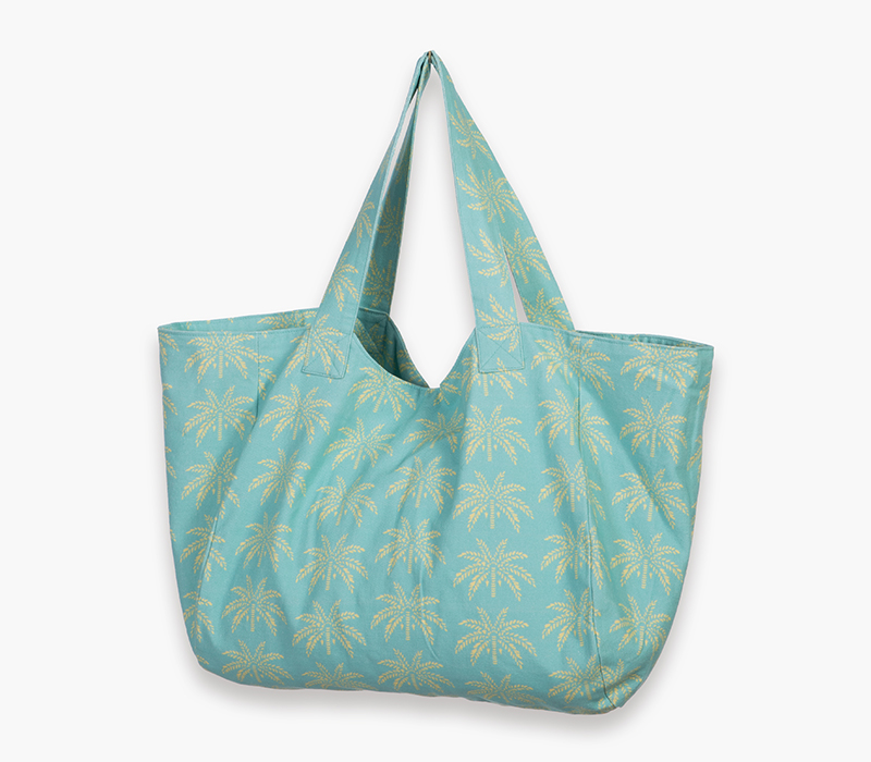 NEF NEF HOMEWARE ΤΣΑΝΤΑ ΘΑΛΑΣΣΗΣ ORIENTAL 41X39X24, 100% ΒΑΜΒΑΚΙ - Image 2