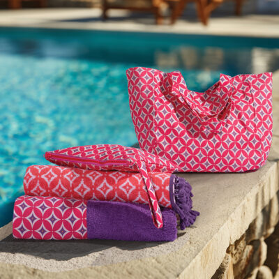 NEF NEF HOMEWARE ΤΣΑΝΤΑΚΙ ΘΑΛΑΣΣΗΣ SPARKLE 33X23, 100% ΒΑΜΒΑΚΙ - Image 4