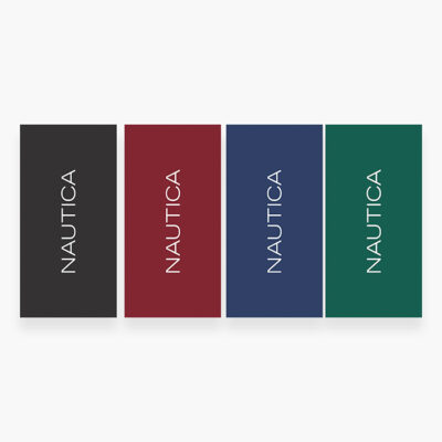 NAUTICA ΠΕΤΣΕΤΑ ΘΑΛΑΣΣΗΣ NAUTICA-NAU LOGO 80X160, 100% BAMBAKI