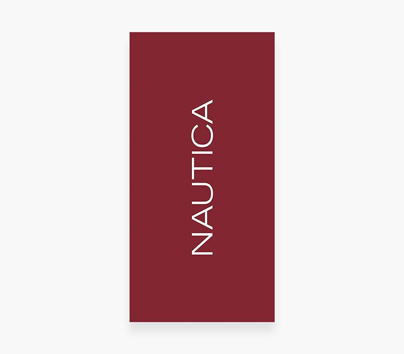 NAUTICA ΠΕΤΣΕΤΑ ΘΑΛΑΣΣΗΣ NAUTICA-NAU LOGO 80X160, 100% BAMBAKI - Image 4