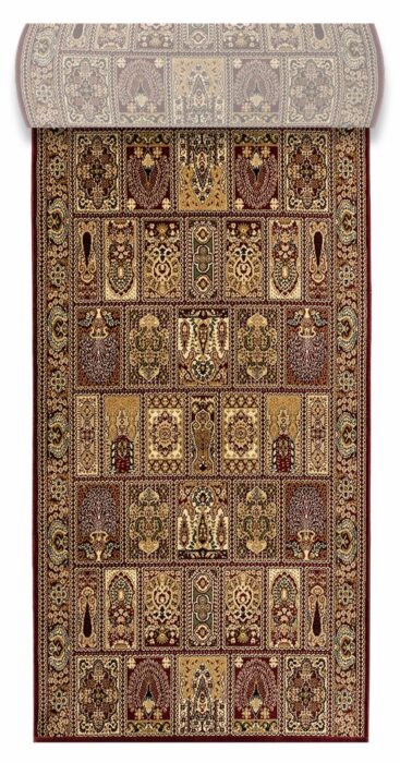 ΧΑΛΙ PERSIA 6283 BURGUNDY  ΔΙΑΔΡΟΜΟΣ 080M NewPlan ( Μηχανής Με το Μέτρο )