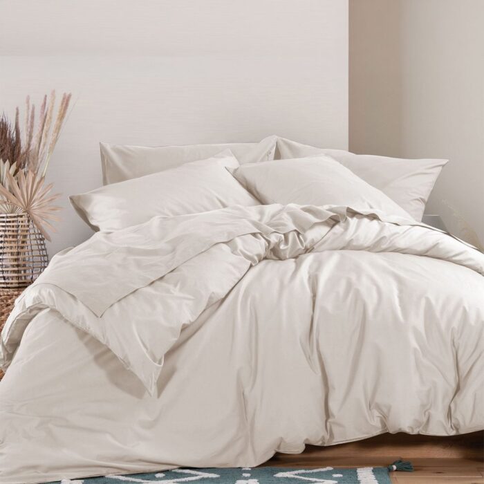 Παπλώματοθήκη King size Basic 22 Nef Nef Homeware, 100%ΒΑΜΒΑΚΙ - Image 2