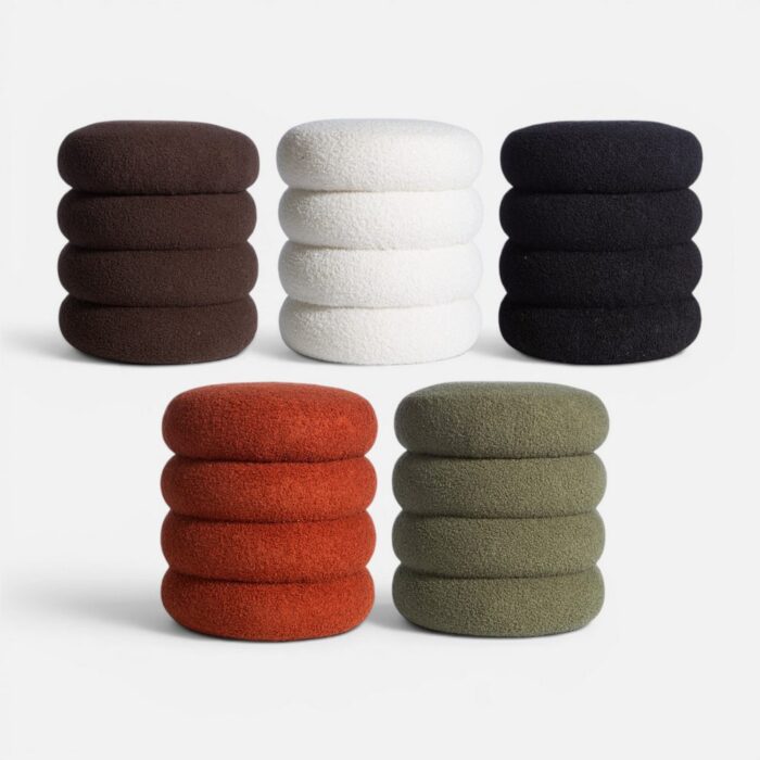 Μπουκλέ Σκαμπό Stool 35X40 Nef Nef Homeware, 100% ΠΟΛΥΕΣΤΕΡΑΣ
