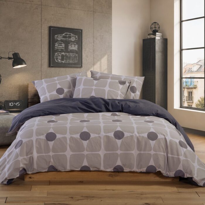Σετ Σεντόνια Βαμβακερά Μονά με Λάστιχο Casual Coreo Nef Nef Homeware, 100% ΒΑΜΒΑΚΙ