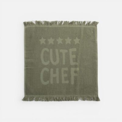 Ποτηρόπανο Cute Chef 50x50 Nef Nef Homeware, 100% BAMBAKI - Image 3