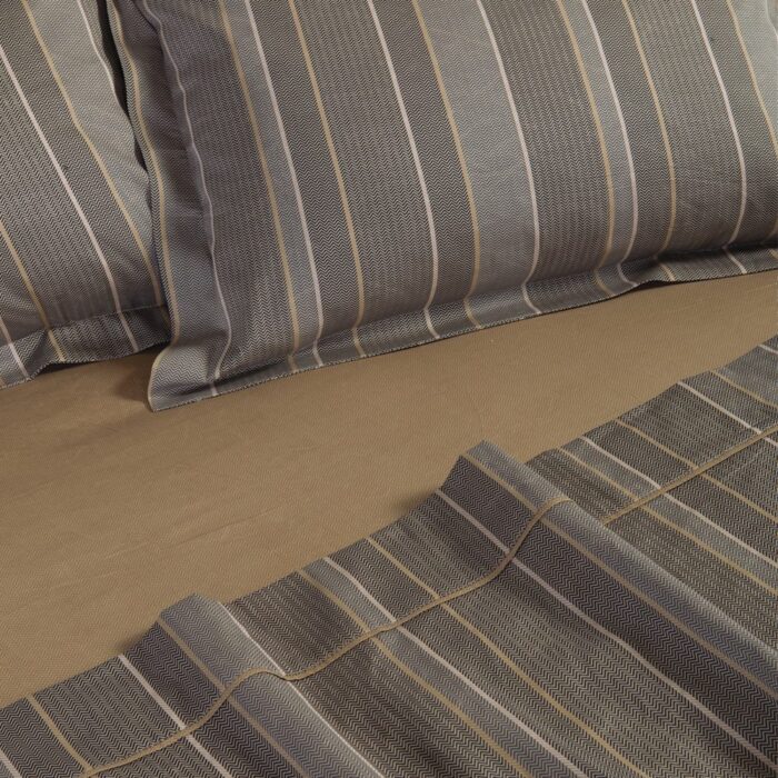Σετ Σεντόνια Βαμβακοσατέν King Size Draft 270Χ280 Nef Nef Homeware, 100% ΒΑΜΒΑΚΙ - Image 2