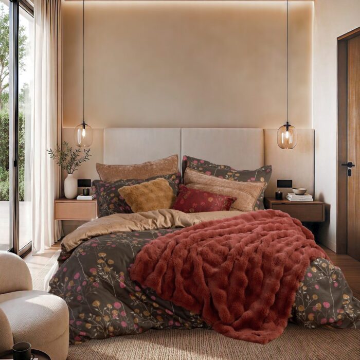 Σετ Σεντόνια Βαμβακοσατέν King Size Audrey 270x280 Nef Nef Homeware, 100% ΒΑΜΒΑΚΙ - Image 4