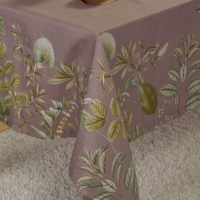 Τραπεζομάντηλο Flora 140x180  Nef Nef Homeware, 100% BAMBAKI - Image 2