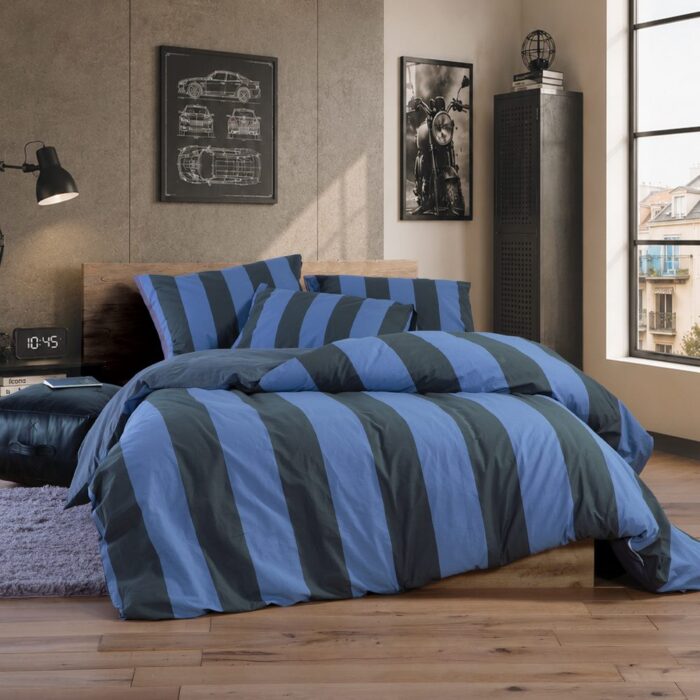 Σετ Παπλωματοθήκη Βαμβακερή Μονή Casual Vertia 170x240 Nef Nef Homeware, 100% BAMBAKI