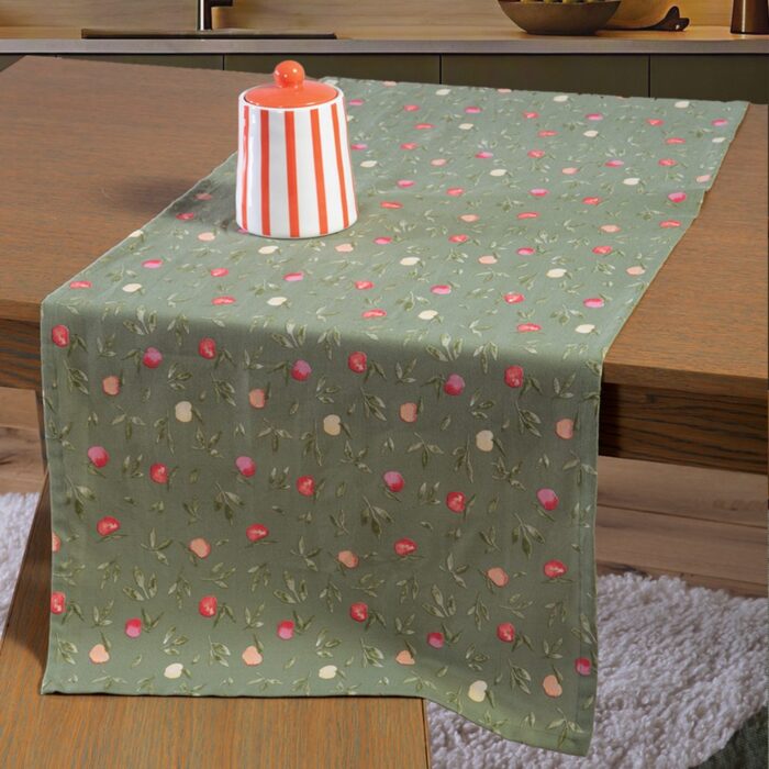 Τραβέρσα Sweet Apple 45x140  Nef Nef Homeware, 50% BAMB-50% ΠΟΛ