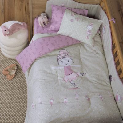 Πάπλωμα Βρεφικό Ballerine World 110x140 Nef Nef Homeware, ΥΦΑΣΜΑ:100%BAMB-ΕΣΩΤ:100%ΠΟΛ