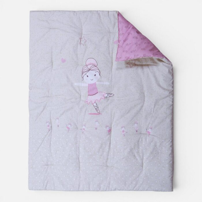 Πάπλωμα Βρεφικό Ballerine World 110x140 Nef Nef Homeware, ΥΦΑΣΜΑ:100%BAMB-ΕΣΩΤ:100%ΠΟΛ - Image 3