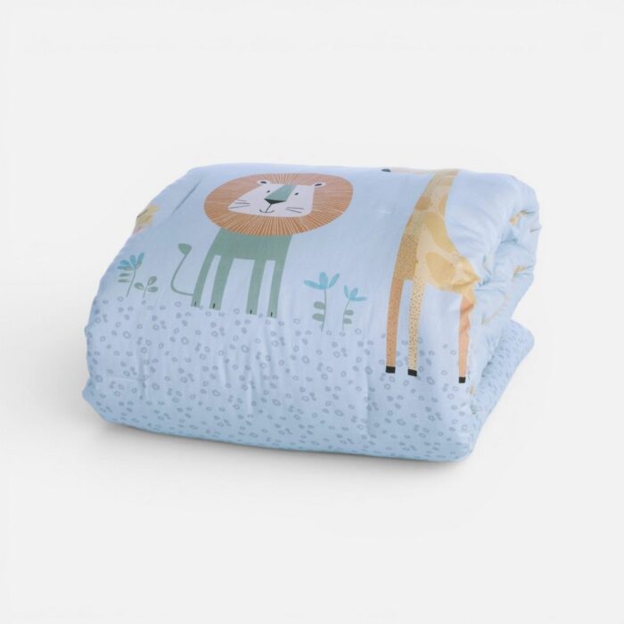 Πάπλωμα Βρεφικό Wild Company 110x140  Nef Nef Homeware, ΥΦΑΣΜΑ:100%BAMB-ΕΣΩΤ:100%ΠΟΛ - Image 2