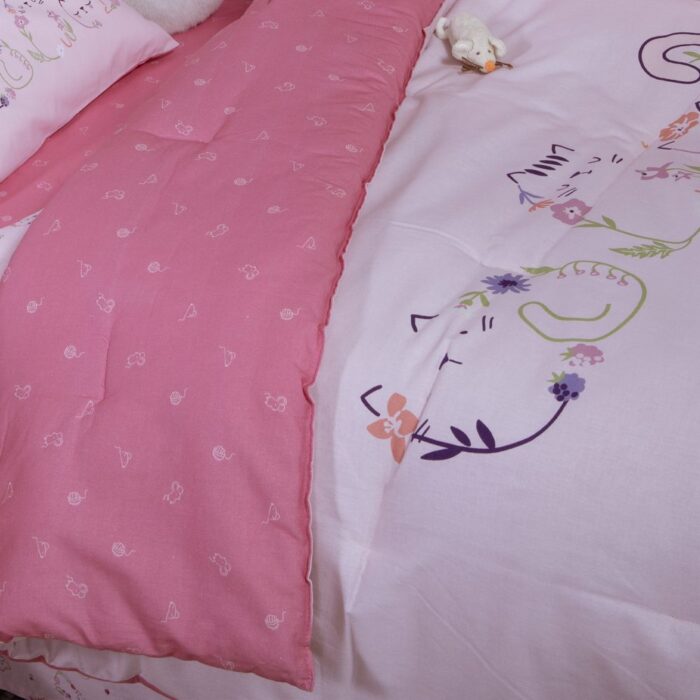 Πάπλωμα Βρεφικό Cats Are Perfect 110x140  Nef Nef Homeware, ΥΦΑΣΜΑ:100%BAMB-ΕΣΩΤ:100%ΠΟΛ - Image 2