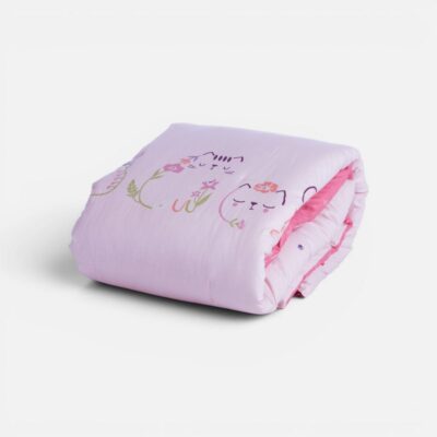 Πάπλωμα Βρεφικό Cats Are Perfect 110x140 Nef Nef Homeware, ΥΦΑΣΜΑ:100%BAMB-ΕΣΩΤ:100%ΠΟΛ - Image 3