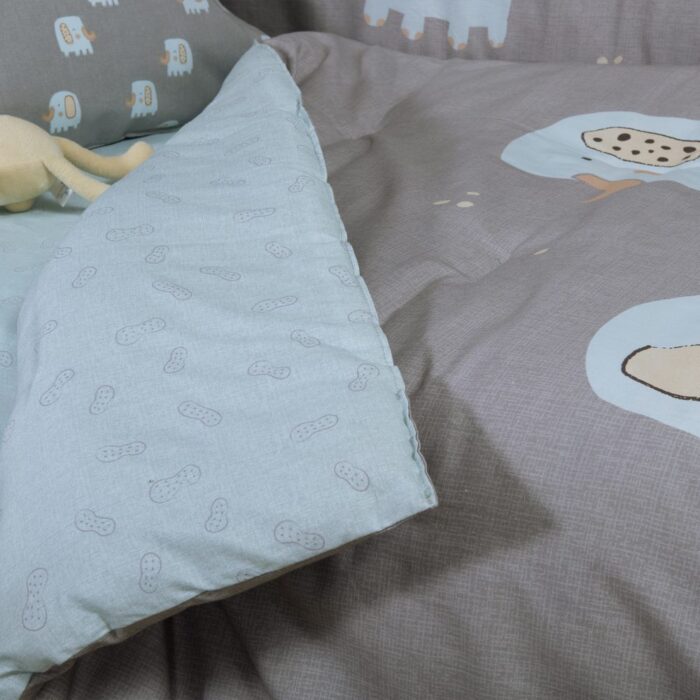 Πάπλωμα Βρεφικό Elephants 110x140 Nef Nef Homeware, ΥΦΑΣΜΑ:100%BAMB-ΕΣΩΤ:100%ΠΟΛ - Image 2