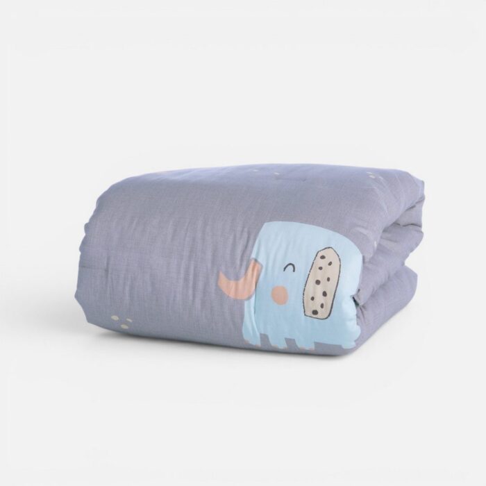 Πάπλωμα Βρεφικό Elephants 110x140 Nef Nef Homeware, ΥΦΑΣΜΑ:100%BAMB-ΕΣΩΤ:100%ΠΟΛ - Image 3